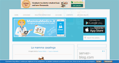 Desktop Screenshot of mammamedico.it